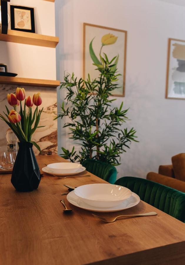 Tulip Apartment Орадя Экстерьер фото